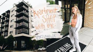 apartment shop with me during a global pandemic | Portland, OR