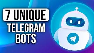 MUST-HAVE Telegram BOTS : Text Voiceover, Channel Feed, Gym, and others