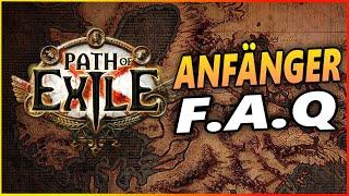 10 oft gestellte Fragen von Anfängern | Path of Exile Beginner Guide | Deutsch