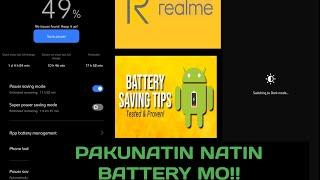 TUTORIAL: Realme C15 C11 C12 Paano mapapahaba ang buhay ng battery