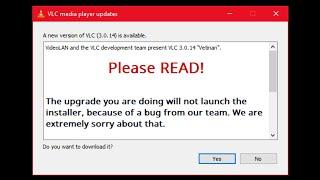 How To Manually Update VLC Media Player To 3.0.14 "Vetinari"