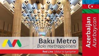 Baku Metro / Bakı metropoliteni - Red Line (Western Part)