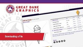 How to Download an Art File on Great Dane Graphics