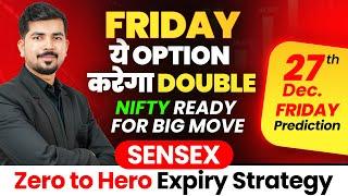 [ Friday ] Best Intraday Trading Stocks [ 27 DEC 24 ] Sensex Analysis Nifty Prediction for Tomorrow