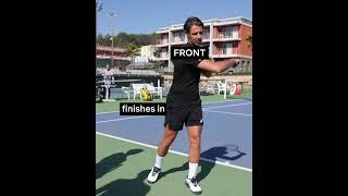 Level up your forehand in 5 steps by #patrick #mouroatoglou part 4