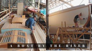 Laminating bulwarks, preparing deck planking and a visit from a traditional rigger! EP 69