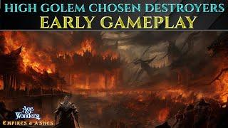 HIGH GOLEM CHOSEN DESTROYERS - Let's Play AGE OF WONDERS 4 Ep 1