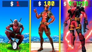 $1 DEADPOOL to $1,000,000,000 in GTA 5