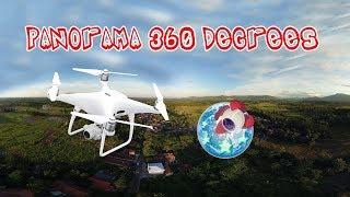 Cara membuat Foto Panorama 360° Dengan Drone DJI Phantom 4