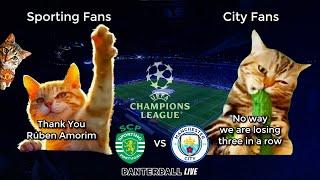 SPORTING 4-1 MANCHESTER CITY | Cat Memes Highlights | UEFA CHAMPIONS LEAGUE 2024/25