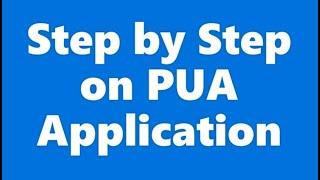 How to fill out PUA  Application | Step by Step Instructions for Self-Employed, Uber, Business Owner