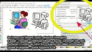 Inkscape - Rileva il bordo di una immagine