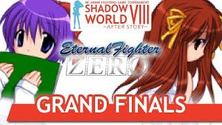 guruslum (Mio) vs WHITELEN (UNKNOWN) - Eternal Fighter Zero Grand Finals - Shadow World 8