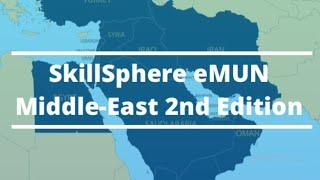 SkillSphere Middle-East eMUN I 2nd edition I 18th July, 2020