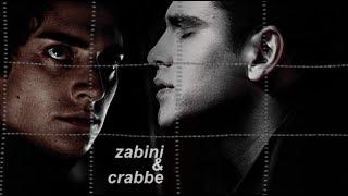 blaise zabini & vincent crabbe