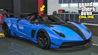 Pegassi Osiris Roadster (Pagani Huayra) - GTA 5 Vehicle Customization