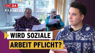 Soziales Pflichtjahr: Zum Helfen verdonnert?