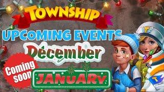 TOWNSHIP NEW EVENT INFORMATION UPDATE!! [Dec 2021 - Jan 2022 EVENTS] Version 8.8.0