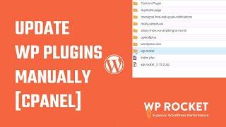 How to Update WordPress Plugins Manually | WP-Rocket