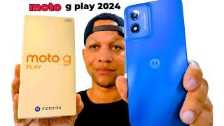 Motorola Moto G Play | 2024 | Unboxing | Made for US 4/64GB | 50MP Camera | Sapphire Blue!