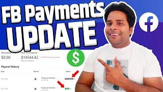 Facebook Payment Update Facebook Payment Kab Aati Hai | Facebook Earning Proof