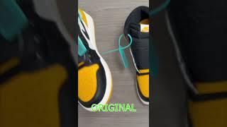 Паль или оригинал? Сравнение Jordan 1 Retro High OG Taxi #poizon #кроссовки #никитаефремов #кашин