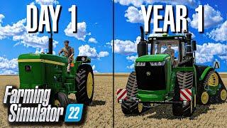 Can YOU become a MILLIONAIRE in a YEAR in Farming Simulator 22?