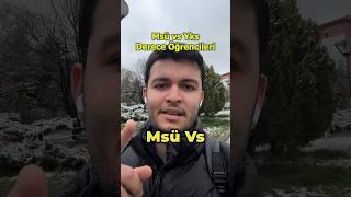 DERECE ÖĞRENCİLERİNİN MSÜ VS YKS SIRALAMALARI BENZER MİYDİ?