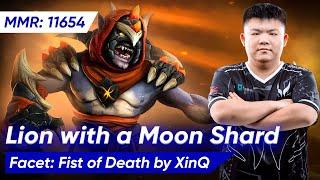  XinQ NEW LION MOON SHARD 7.36 SUPPORT | Dota 2 New Meta