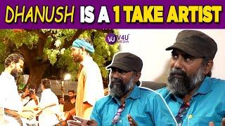 Asuran Art Director Jacki on Dhanush's 'School Boy' Look | V4U Media