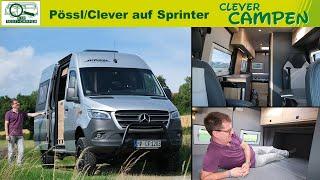 Pössl Roadstar X / Clever Aventuro - preiswert trotz Stern, Allrad und Slideout? - Clever Campen