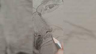 #Малювання портрета простим олівцем/#Drawing a portrait with a simple #pencil