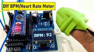 DIY Pulse/Heart Rate/BPM Meter using Easy Pulse Sensor & Arduino || Best Pulse Sensor