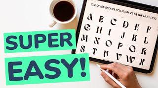 How To Make Fonts On Your iPad (Fontself Review)