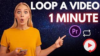 How to Loop a Video in Premiere Pro #adobepremierepro