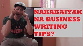 Delightful Business Writing Tips from Mr. Delightful PART THREE