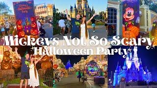 Mickeys Not So Scary Halloween Party Vlog | Boo Too You Parade, Fireworks & Night Time Shows 