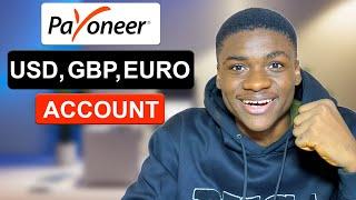 How To Create Payoneer Account And Get Your Foreign Bank Account Immediately