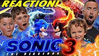 SONIC THE HEDGEHOG 3 (2024) MOVIE REACTION! Shadow | Knuckles | Tails | Jim Carrey Full Movie Review