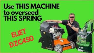 Over seeding without Topdressing  - can it be done successfully with the ELIET DZC450