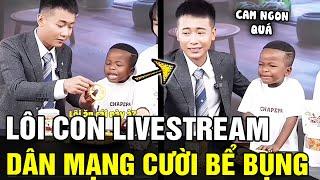 Livestream bán hàng cùng chú Linh, Idol LÔI CON tấu hài cực mạng với hành động ĐÁNG YÊU | TÁM TV