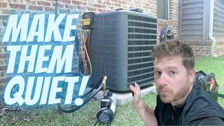 8 BEST Ways To Soundproof NOISY AC Unit!