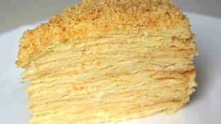 Классический Торт Наполеон рецепт приготовления (Рецепт MasterVkusa)