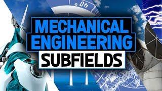 Mechanical Engineering Subfields and Senior Project Examples