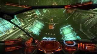 Elite Dangerous - How To Land On At A Station [PS4]