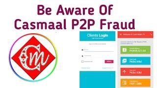 CashMaal P2P Deals Scam Alert