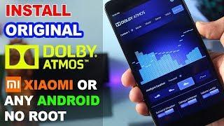 Install Dolby Atmos on Xiaomi Phones or Any Android Phone  - Without Root Original Full Control