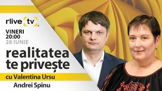 Andrei Spînu, este invitat la emisiunea „Realitatea te privește” cu jurnalista Valentina Ursu