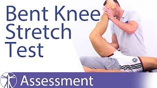 Bent Knee Stretch Test ⎟ Proximal Hamstring Tightness and Tendinopathy