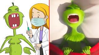 The Grinch Funny Drawing Meme | Funny Grinch